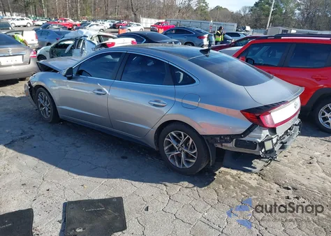 2021 Hyundai Sonata Sel z USA, uszkodzony, nr VIN KMHL14JAXMA160116